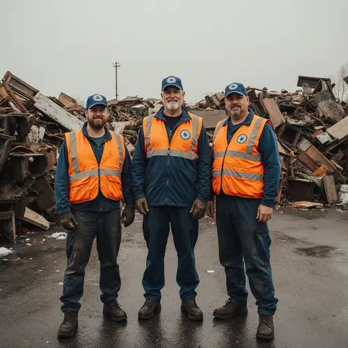 Депо за изхвърляне стари мебели